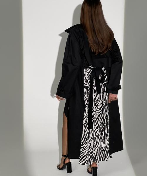 Zebra trench coach 